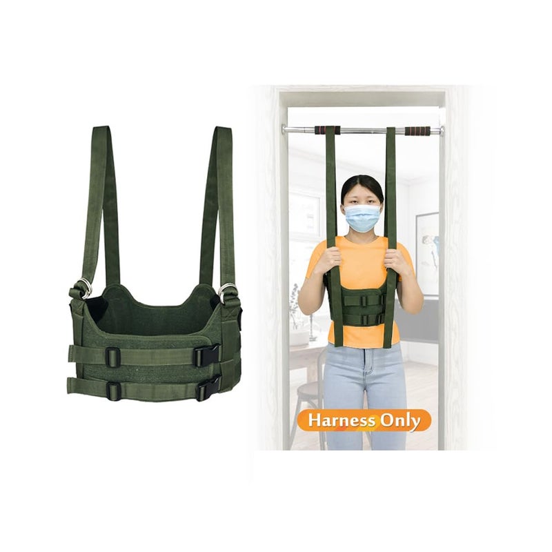 Back Stretcher for Lower Back Pain Relief Stretching Device Back Alignment Lumbar Support Spinal Decompression Belt Thoracic Back Hanging Stretcher Orthopedic Back Cracking Device Medium