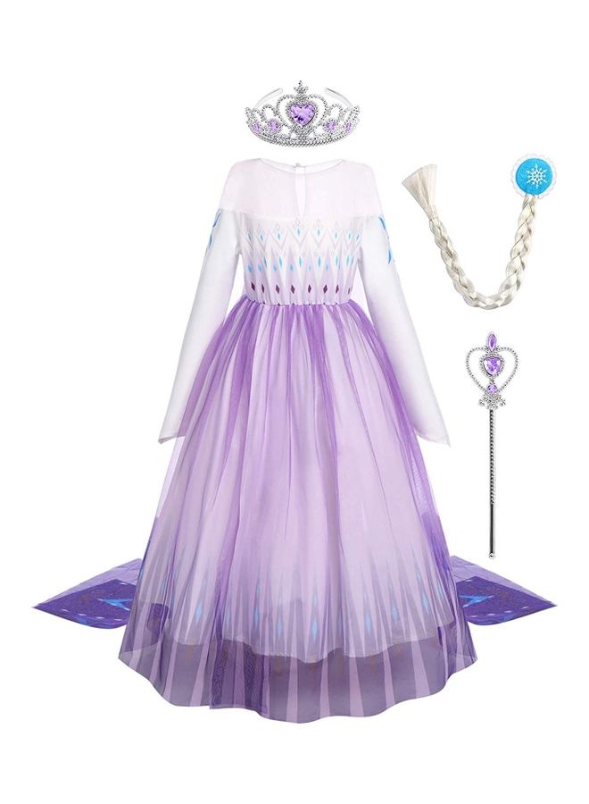 نيبمينينت Princess Cosplay Carnival Dress-Up Costume With Accessories 150cm - Image 1
