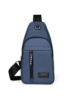 Generic 2023 Mens Chest Bag Casual Oxford Sling Blue 