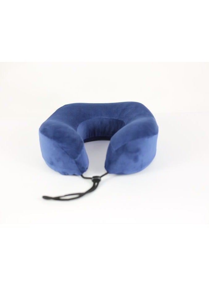 HT Elevated Memory Foam Travel Neck Pillow for Head and Neck Support for Airplane, Car, Travel, Reading, Sleeping - Image 3
