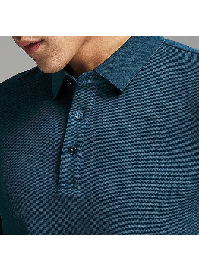 Youngor New Polo Shirt Blue 2XL - Image 2