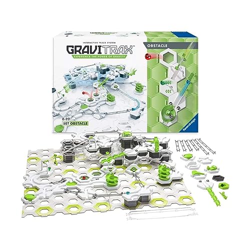 Gravitrax Ravensburger GraviTrax Obstacle Course Set Innovative Marble Run STEM Toy for Kids GravityPowered Racetracks Engaging Brain Game Compatible with All GraviTrax Sets - Image 1