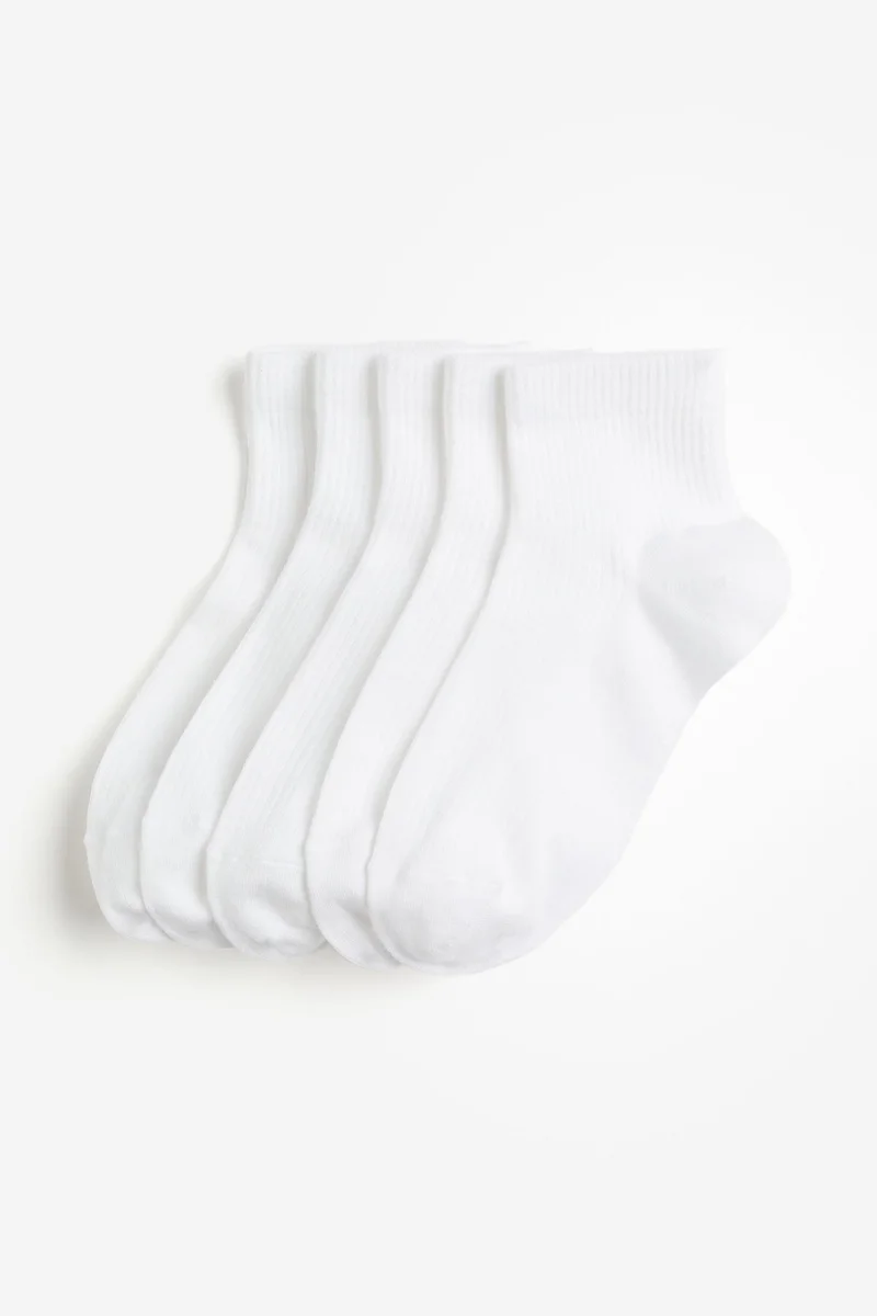 H&M 5-pack ankle socks