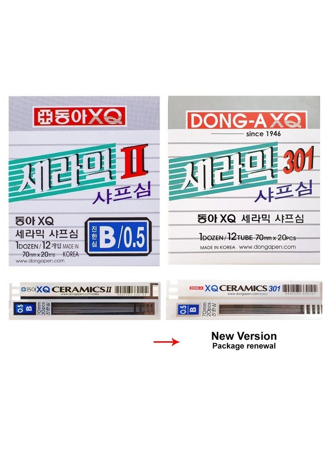 DONG-A XQ Ceramics II Lead Refill, 0.5mm, B, 240 Pieces of Lead - Image 2