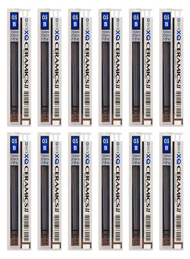 DONG-A XQ Ceramics II Lead Refill, 0.5mm, B, 240 Pieces of Lead - Image 4