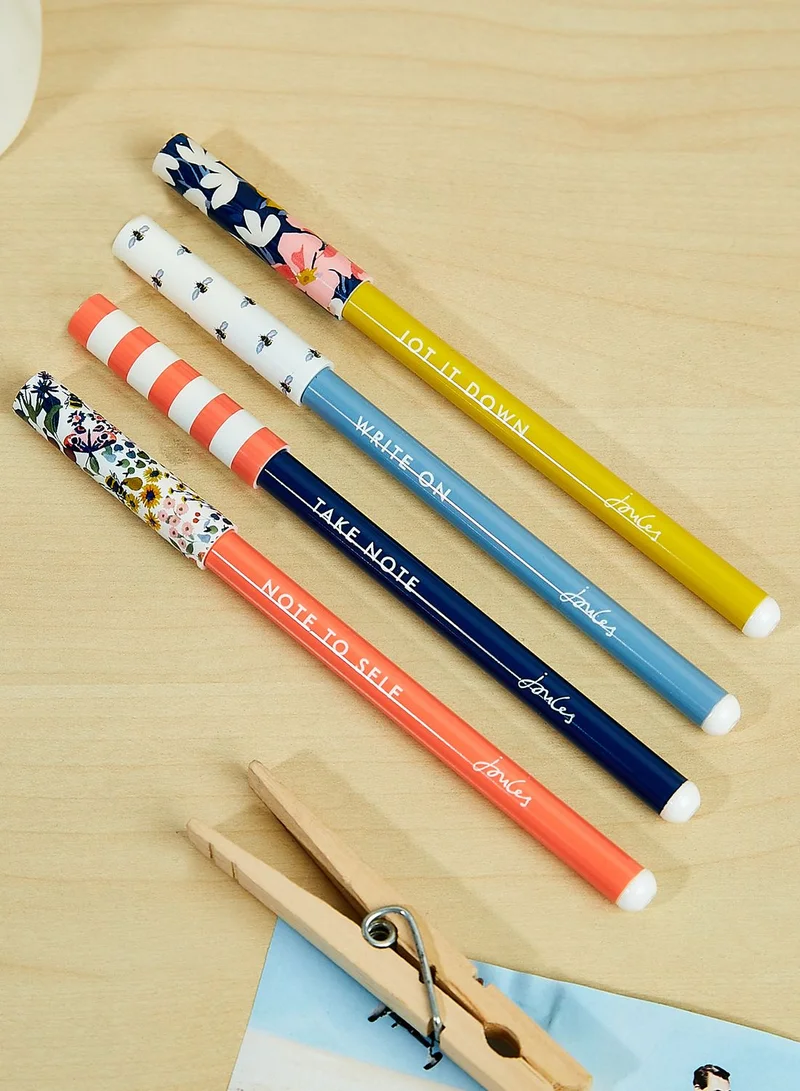 Joules Set Of 4 Pens