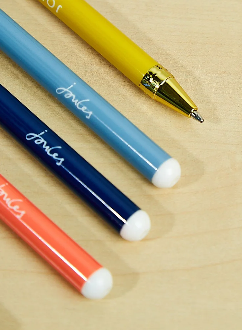 Joules Set Of 4 Pens
