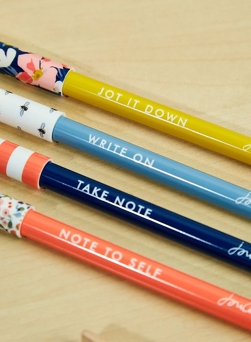 Joules Set Of 4 Pens