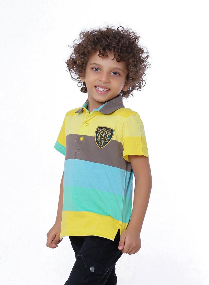 BEBO Boys' polo T-shirt, half sleeves  - Image 2