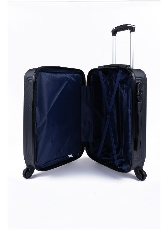 LIMRA - Hardside 5 Piece Luggage Trolley Set Black - Image 1