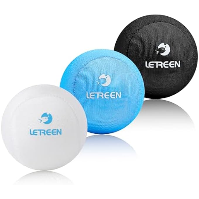 LETREEN Set of 3 Stress Balls for Adults, Gel Anti-Stress Ball with Various Strengths and Sizes, Anti Stress Balls for Concentration, Kneading Ball Toy - Image 1