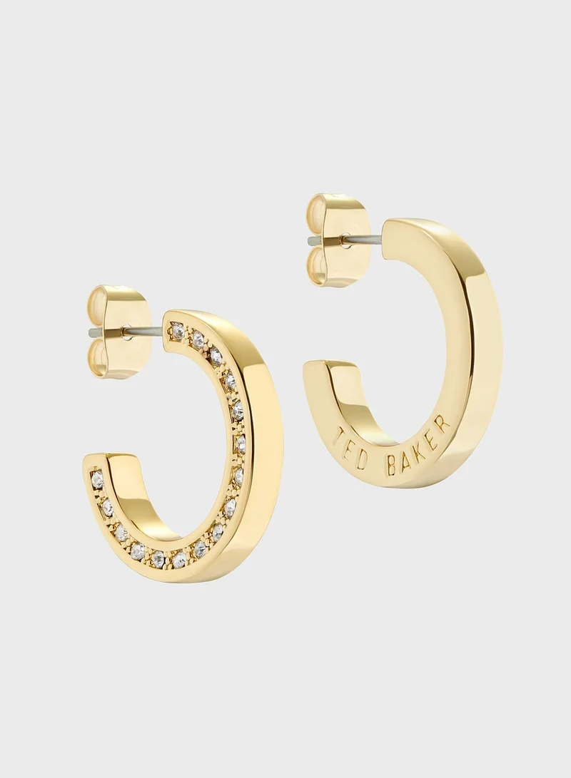 Ted Baker Senatta Crystal Hoop Earrings