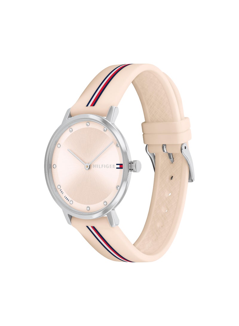 TOMMY HILFIGER Round Analog Women's Blush Case Watch - 1782737 - Image 2