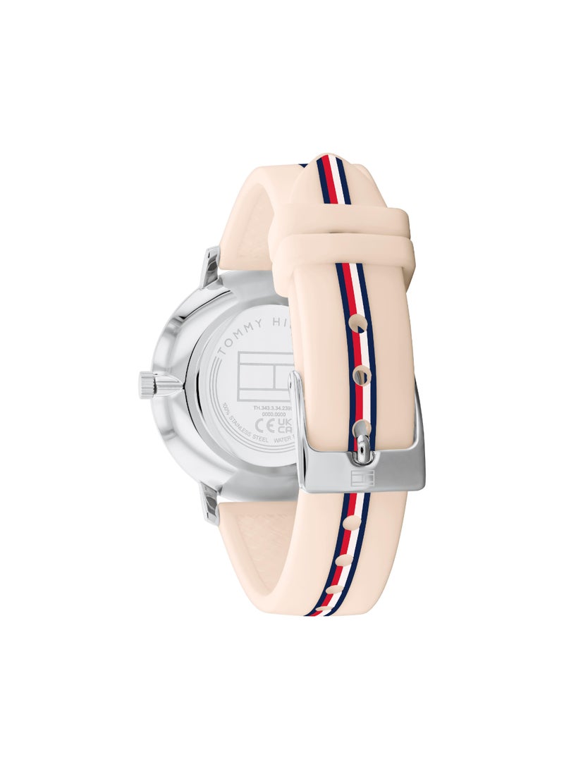 TOMMY HILFIGER Round Analog Women's Blush Case Watch - 1782737 - Image 3