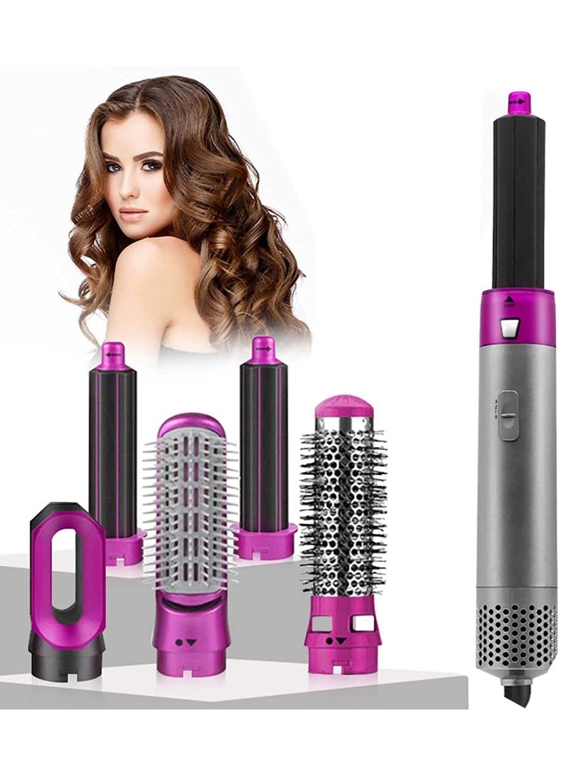 5 in 1 Multifunctional Hair Dryer Comb Styler hot air Comb straightening Curling Iron Roller Style Hair Styling Tool - Image 5