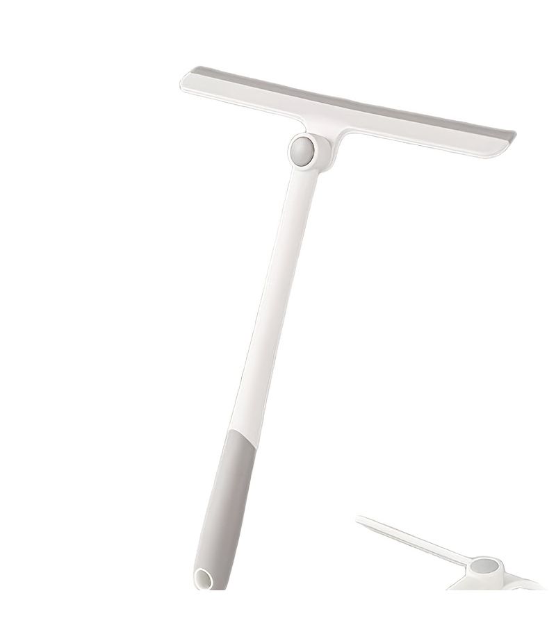 White Heavy Duty Glass Scraper Plastic Handle With Hanging Hook - Image 4