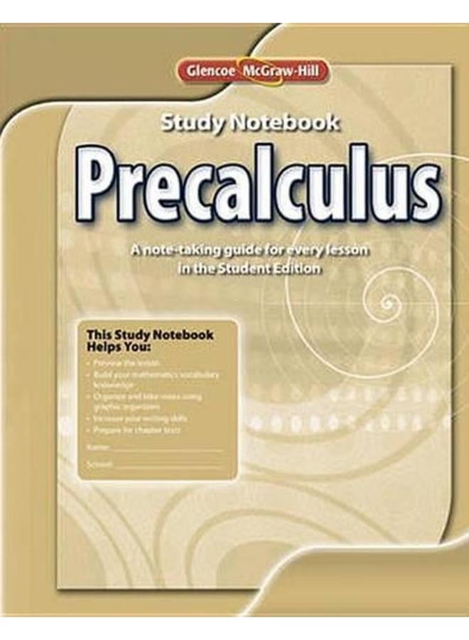 Precalculus  Study Notebook  Ed   1