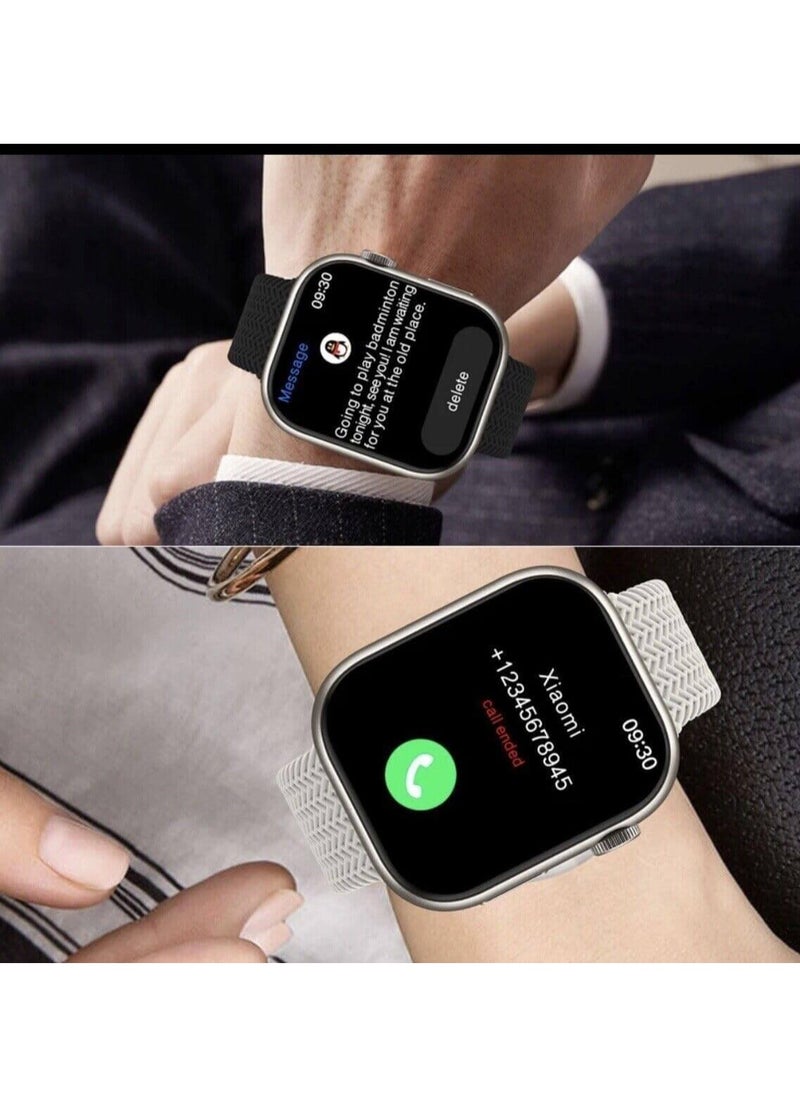 ELTRAZONE - 9 Pro+ Smart Watch - Super AMOLED Display, AI Chat, Wireless Charging for iOS & Android - Image 1