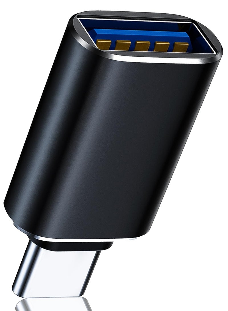 سانموجيد محول USB C إلى USB، محول USB C، محول من النوع C ذكر إلى USB 3.1 أنثى، محول OTG USB إلى USB C متوافق مع MacBook Pro وSamsung Galaxy والهواتف الذكية والأجهزة اللوحية وأجهزة الكمبيوتر المحمولة من النوع C - Image 1