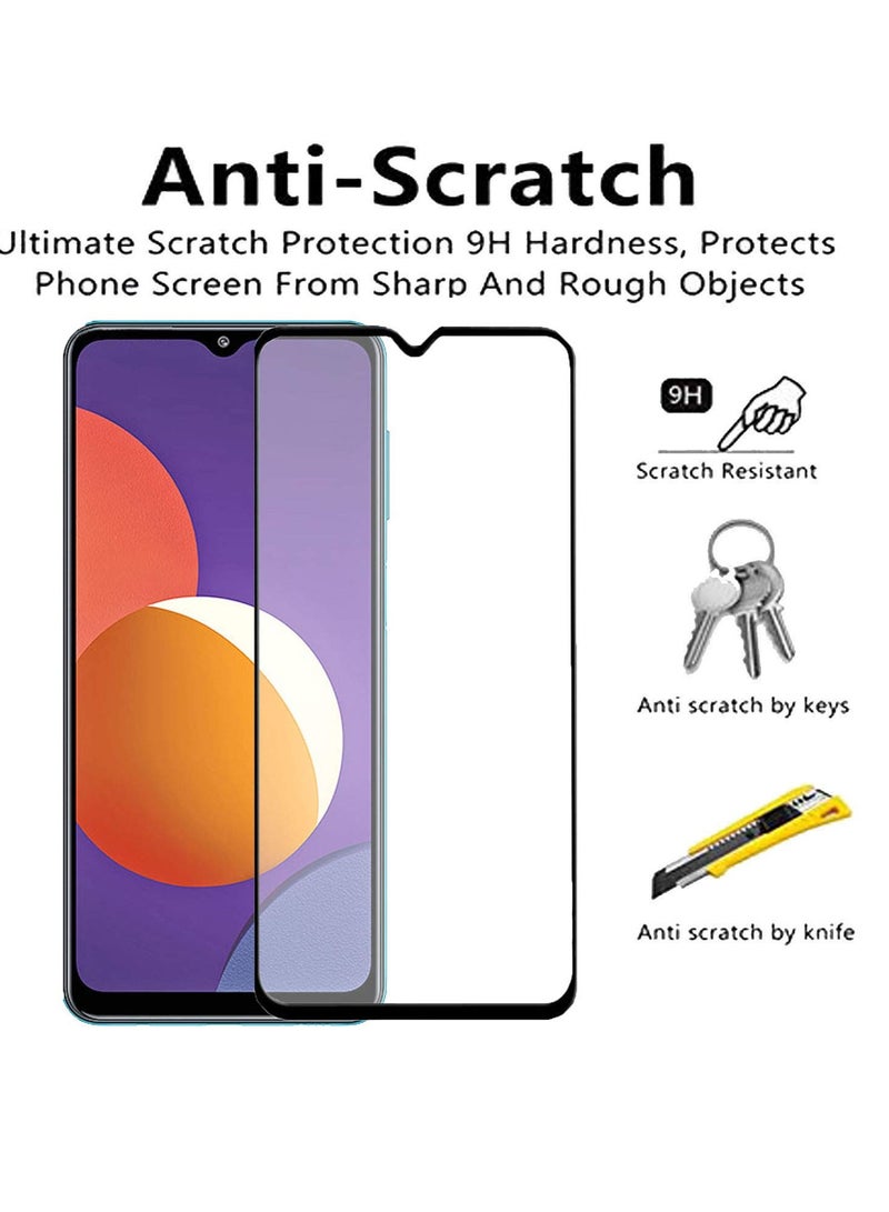 ELTRAZONE Screen Protector compatible with Samsung Galaxy A13 4G Tempered Glass [HD Full Coverage][Easy Installation][Scratch Resistant][9H Hardness]Protective Film…(4 Pack) - Image 2