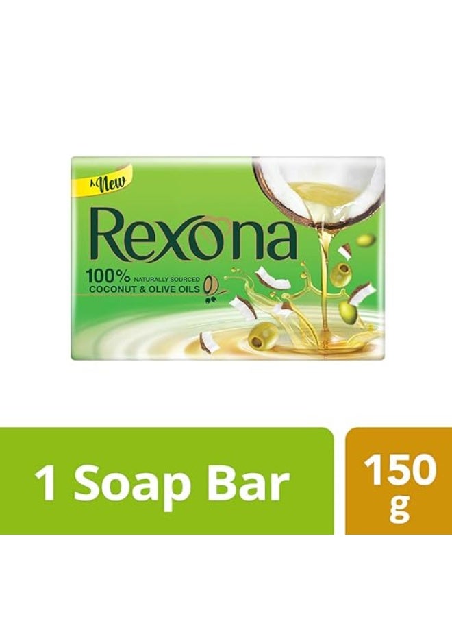 Unilever Rexona Silky Soft Skin Soap Bar 150Gm - Image 1