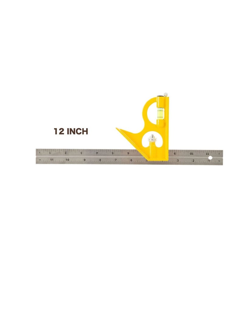 Combination Square 12 Inch Professional English/Metric  - Image 1
