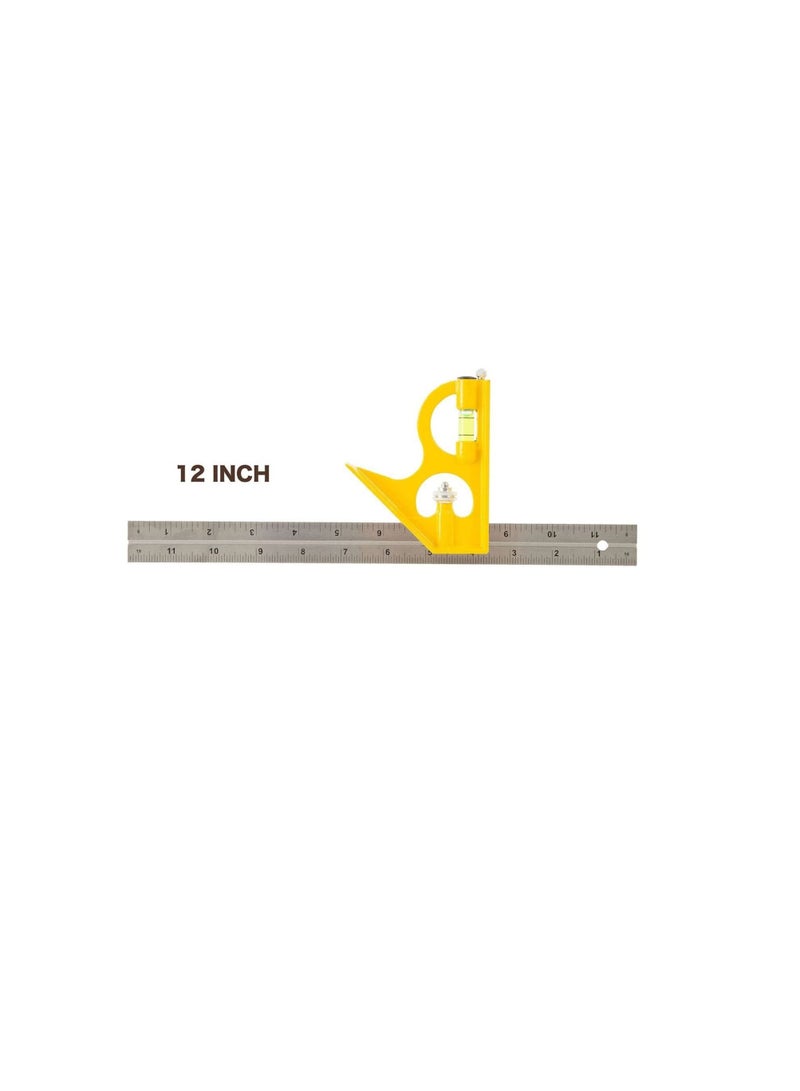 Combination Square 12 Inch Professional English/Metric  - Image 2