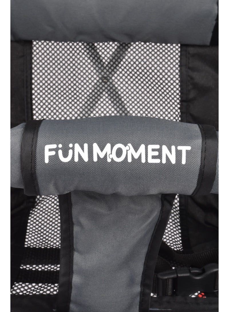 FUN MOMENT Lightweight Travel Stroller with Foldable Umbrella - Image 5