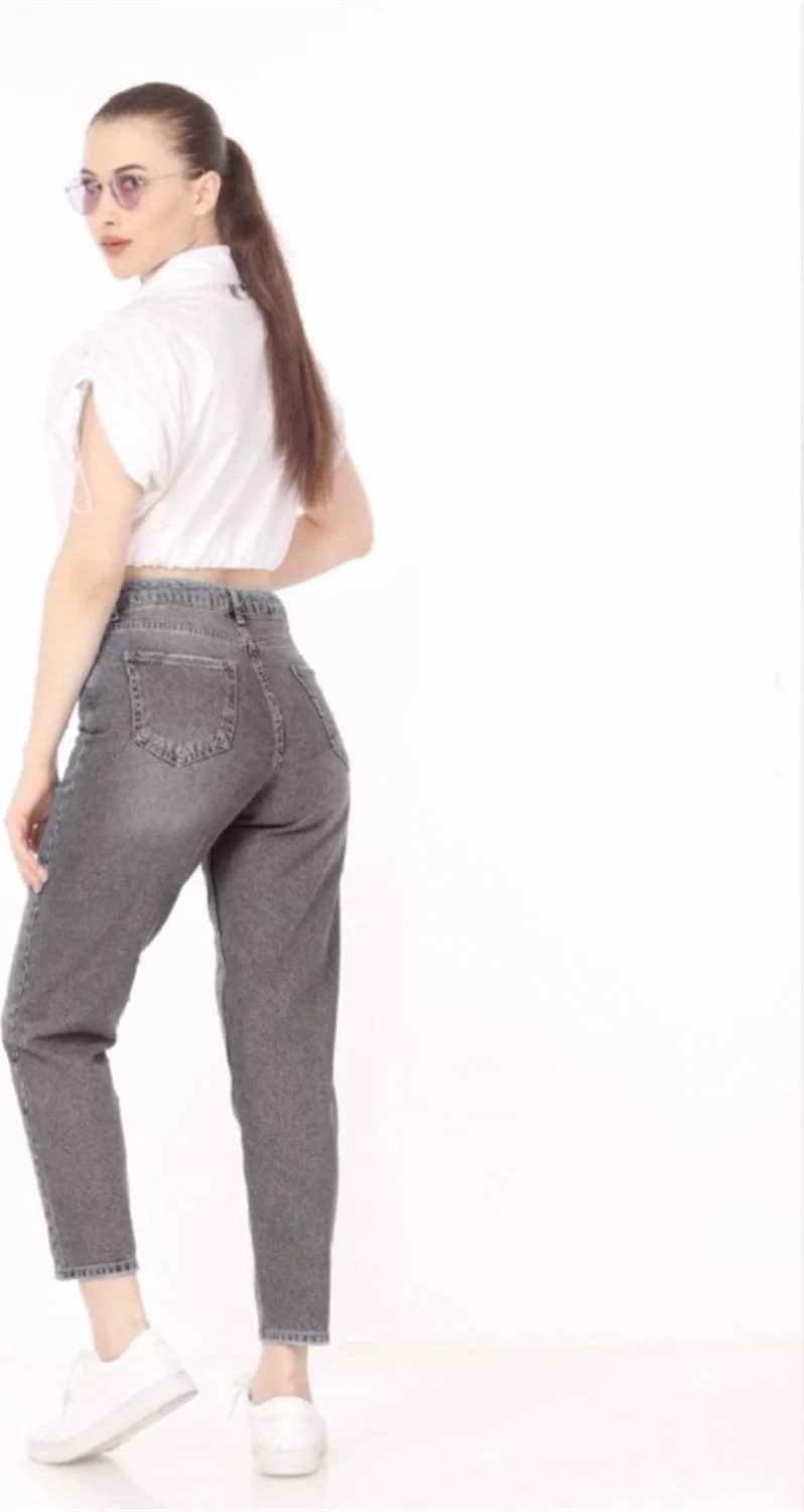 سيدي دينيم Women High Waist Soho Boyfriend Jeans C599