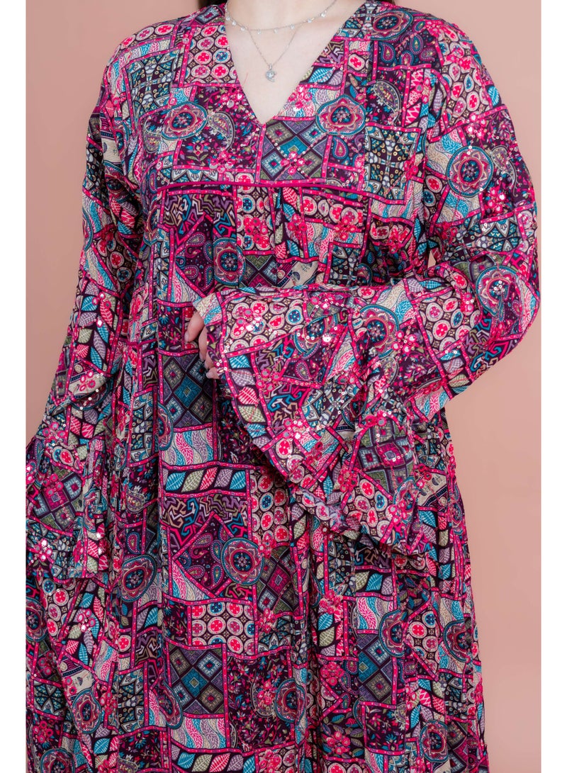 اكسا ماكسي هندسي تجريدي - Image 3