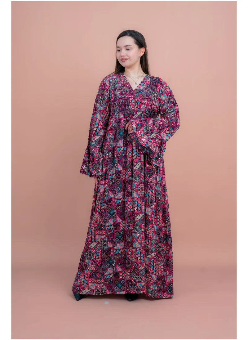 IKKXA Abstract Geometric Maxi