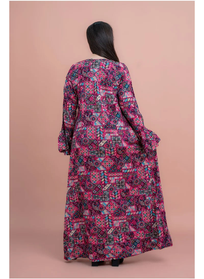IKKXA Abstract Geometric Maxi