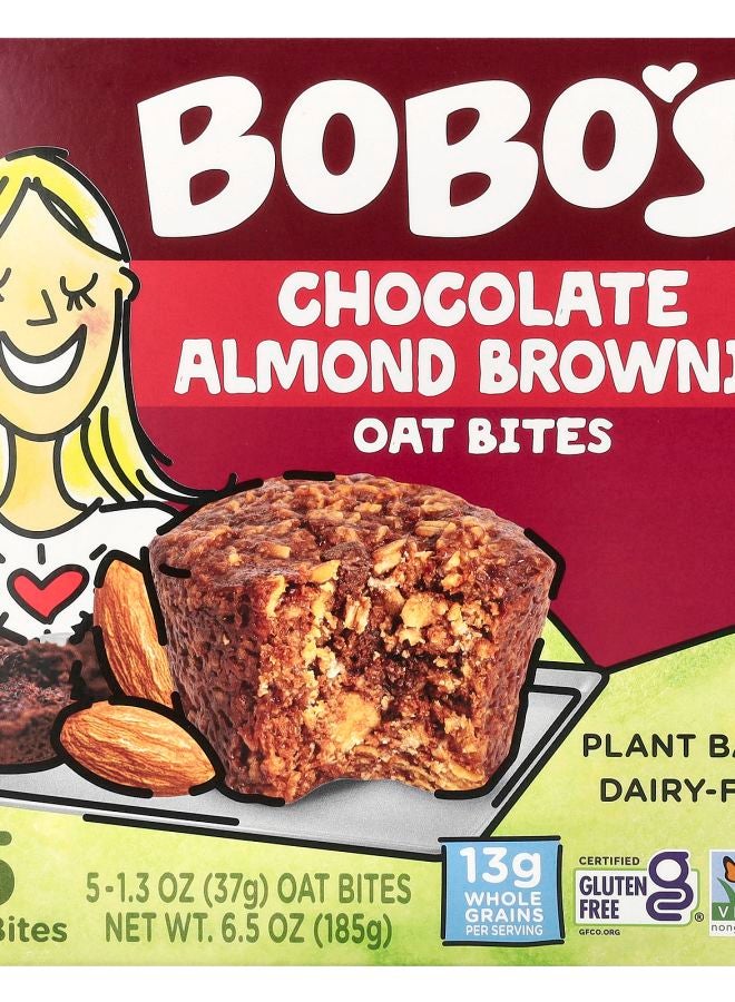 Chocolate Almond Brownie Oat Bites 5 Bites 1.3 oz (37 g) Each