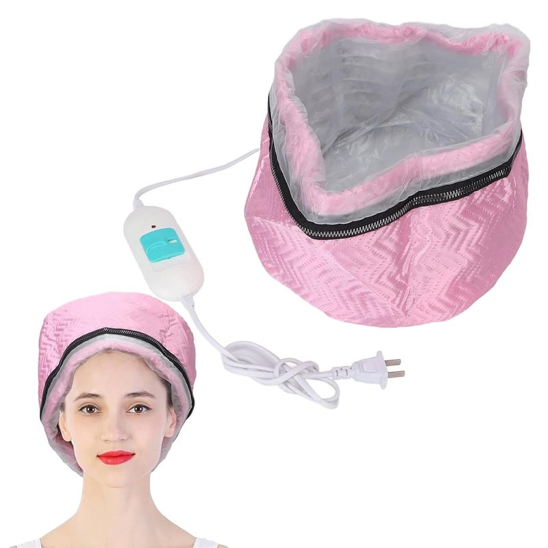 MOBDESK Heat Thermal Cap For Deep Conditioning,Hair care Therapy For Natural Hair Styling Spa, Temperature Adjustable Heat Cap,Beauty Steamer Nourishing Hat Hair Thermal Treatment Cap - Image 3