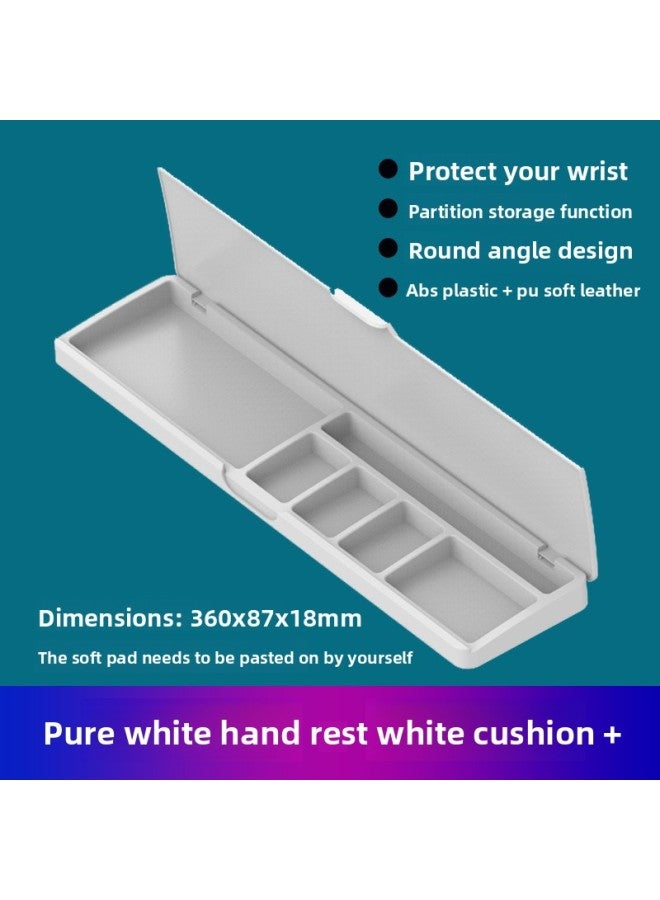 Keyboard Hand Rest Wrist Pad With Storage Box To Protect Wrist Suitable For 104 Mechanical Keyboard 87 Key Code 98 Hand Pad