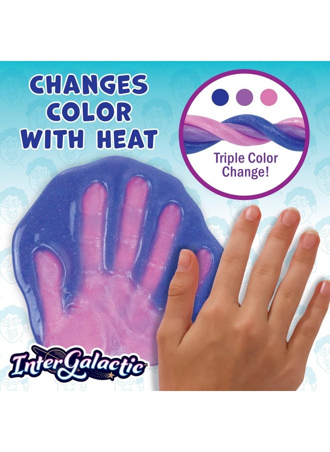 Crazy Aaron's Crazy Aaron's Thinking Putty® - Intergalactic - Triple Color Changing Putty for Kids and Adults in a 4" Tin - Creative and Endless Fun, Stress Relief Therapy Toys, Never Dries Out - Made in USA  - Image 2