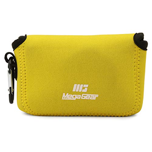 MegaGear MG1843 Ultra Light Neoprene Camera Case Compatible with Canon PowerShot G7 X Mark III G7 X Mark II Yellow - Image 1