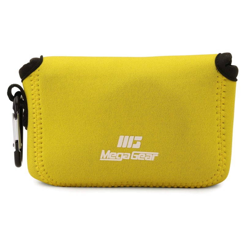MegaGear MG1843 Ultra Light Neoprene Camera Case Compatible with Canon PowerShot G7 X Mark III G7 X Mark II Yellow - Image 2