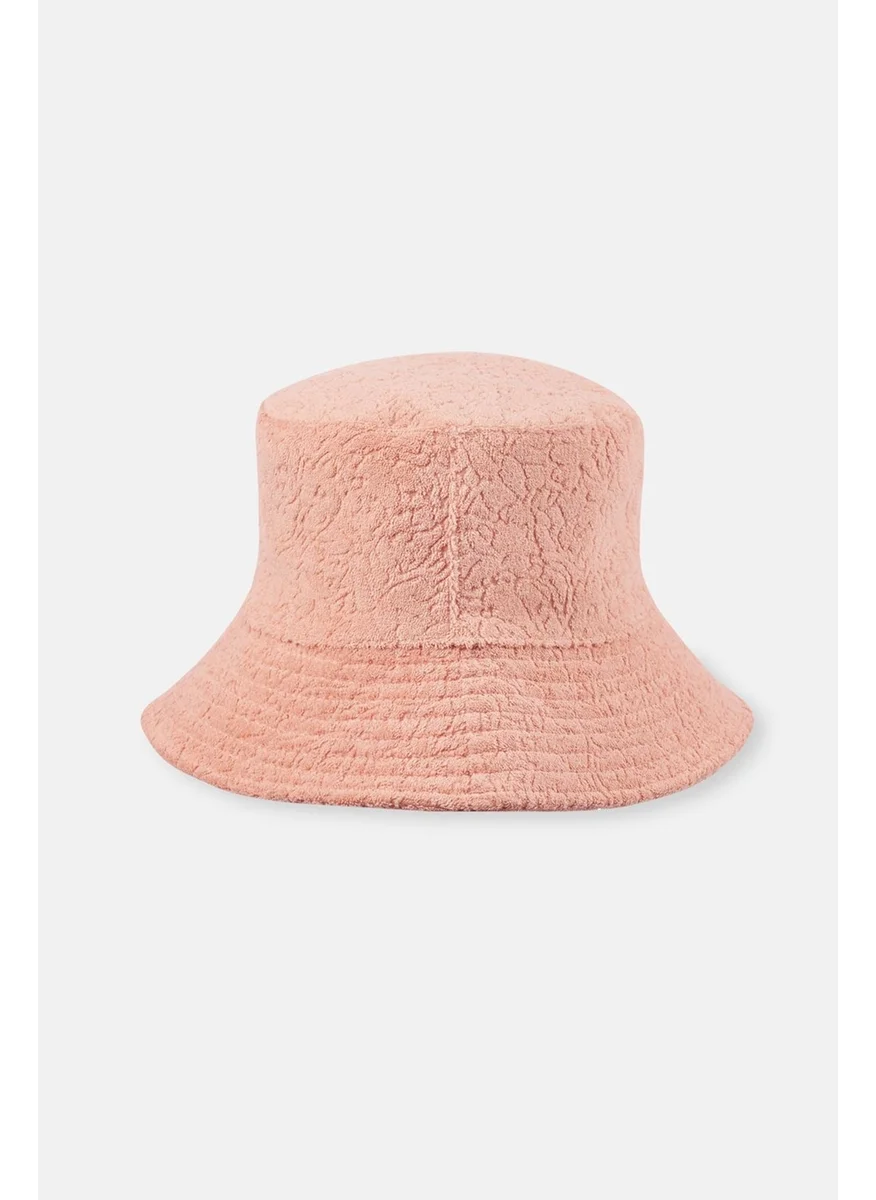 dagi Salmon Patterned Bucket Hat