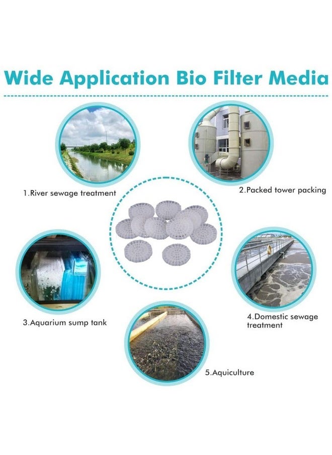 VAYINATO K5 Media, Moving Bed Biofilm Reactor (Mbbr) Bio Filter Media (2 Litre) By Petzlifeworld  - Image 2