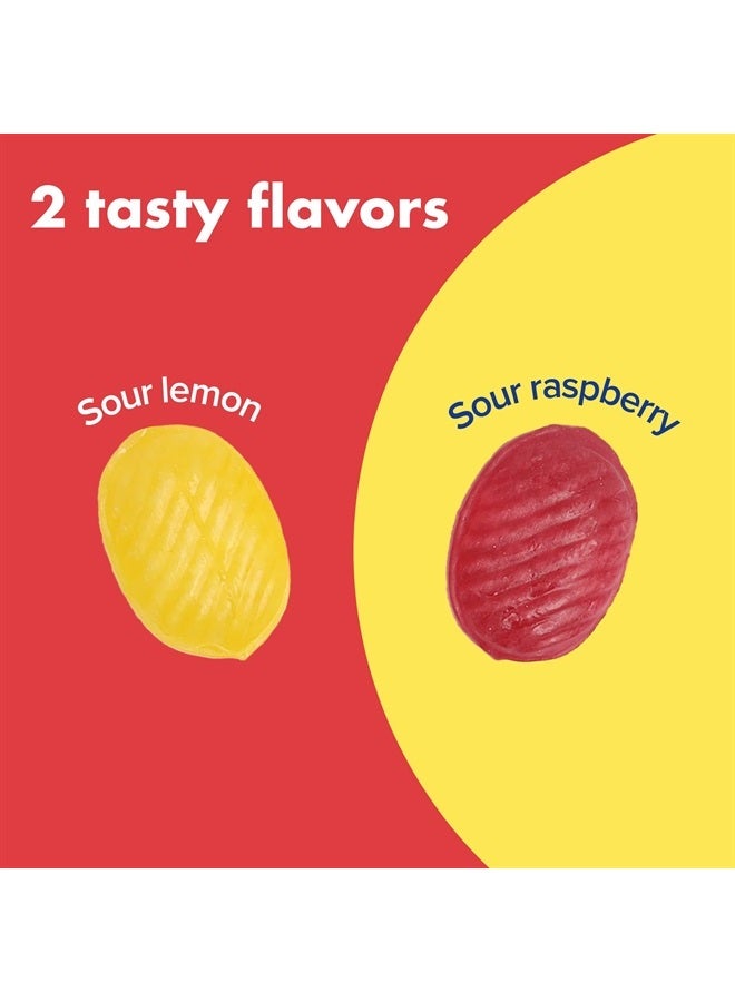 Three Lollies Preggie Pop Drops Plus | 21 Drops | Vitamin B6 for Morning Sickness & Nausea Relief during pregnancy | Safe for pregnant Mom & Baby | Gluten Free | Two Flavors: Lemon & Raspberry  - Image 3