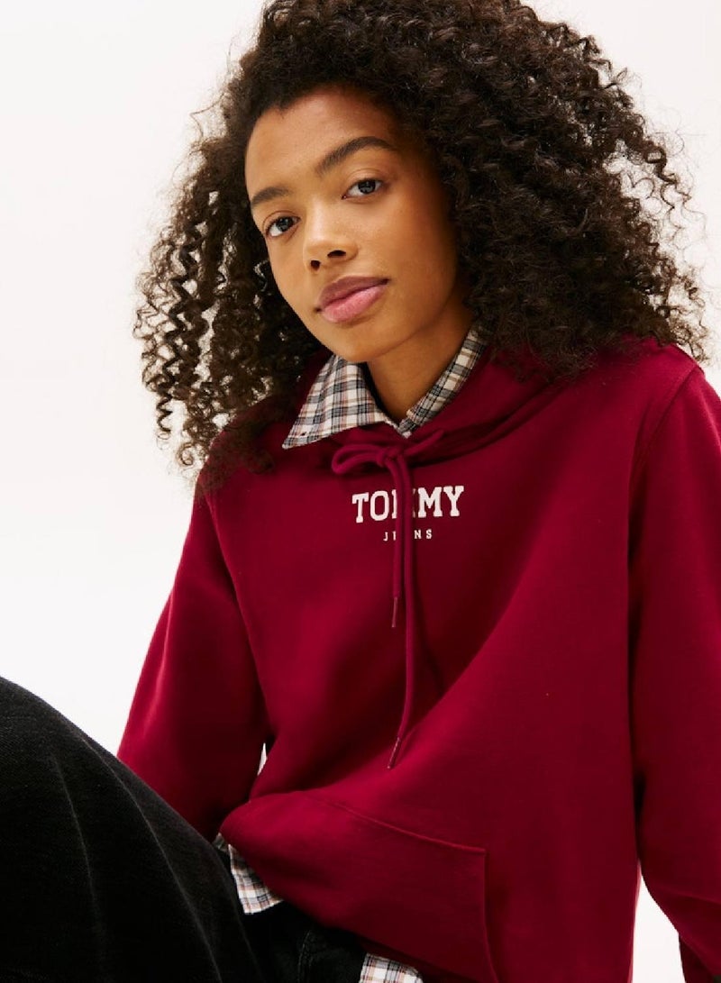 TOMMY JEANS Essential Regular Fit Logo Hoodie - Image 4