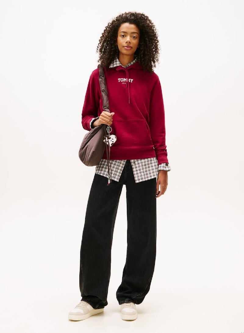 TOMMY JEANS Essential Regular Fit Logo Hoodie - Image 2