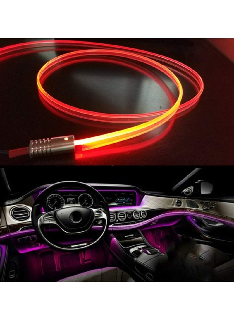 LIMOS Car LED Strip Lights Multicolor RGB Interior Lights with Fiber Optic Wireless APP Control  - Image 3