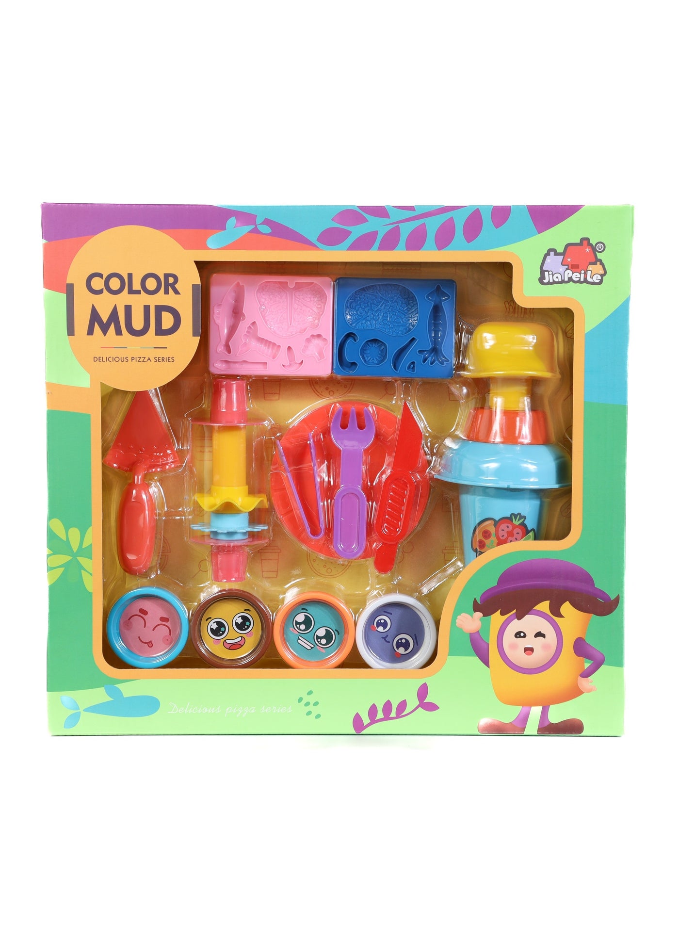 Colorful Playdough Set for Shaping Creations