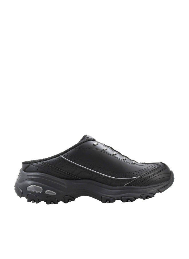 Skechers Women's D Lites Bright Sky Sneakers, Black/Black, 8 M US - Image 1