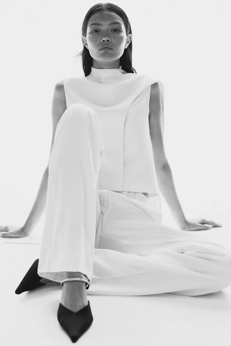 H&M Embellished heeled mules