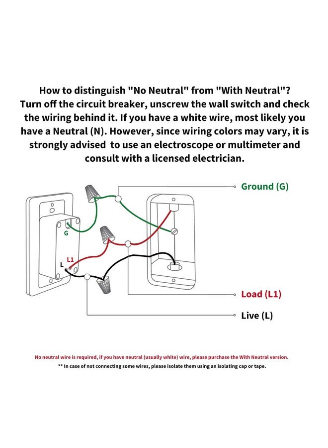 Aqara Smart Light Switch (No Neutral, Single Rocker), Requires AQARA HUB, Zigbee Light Switch, Remote Control and Smart Home Automation, Compatible with HomeKit, Google, Works with Alexa, SmartThings - Image 1