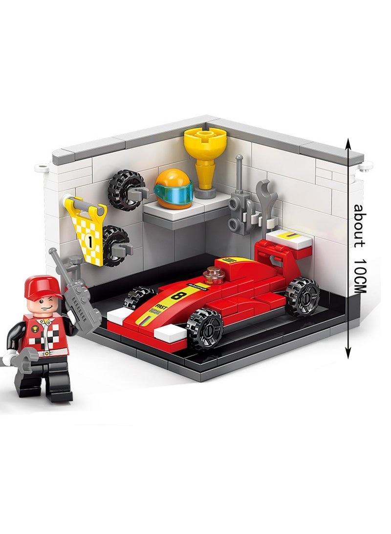 Racer 142pcs, Street Series Building Block Assembly Kit Games And Engineering Toys, Home Decoration, Building Model Creative Gifts - Image 2