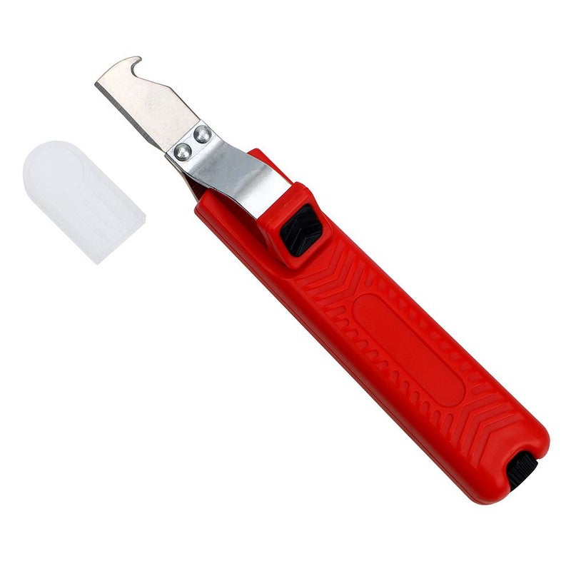 PVC Cable Stripper 8 28mm Fastness Adjustable Rubber Handle 1pc - Image 5
